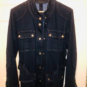 White House Black Market Denim Jacket